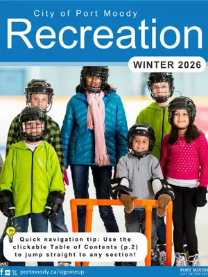Children standing on a skating rink
