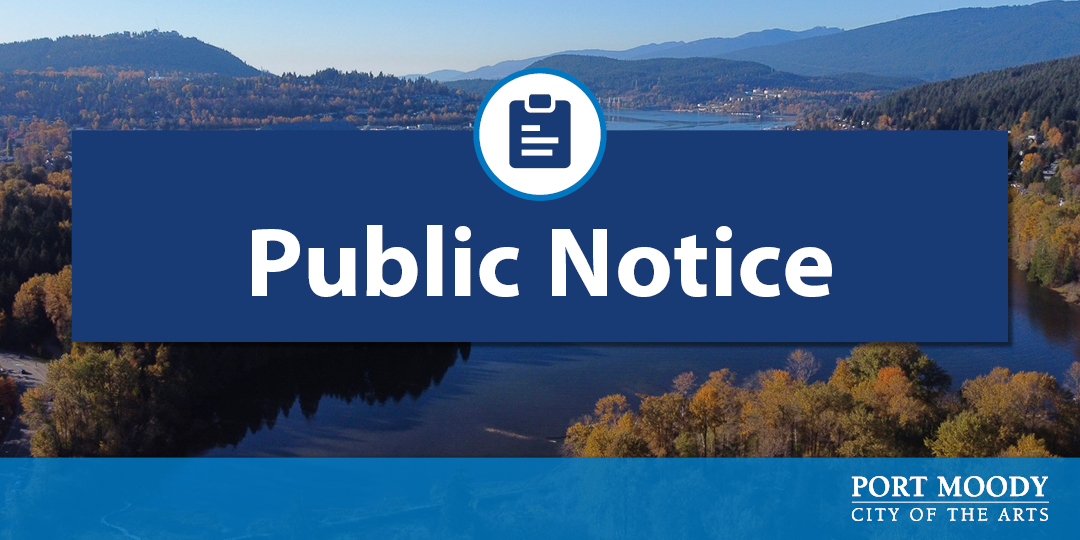 Clipboard item with Public Notice text